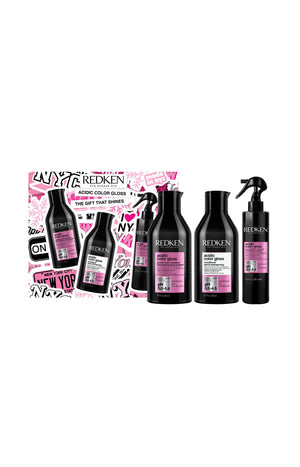Coffret gamme Acidic Color Gloss Redken - Cheveux colorés - 3 produits