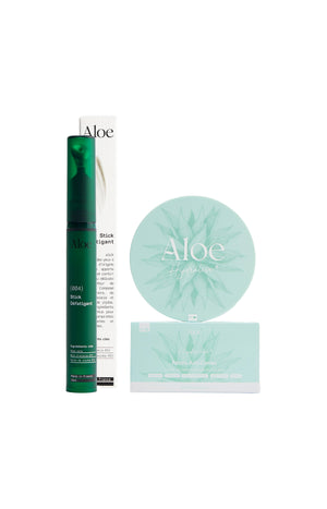 Patchs hydro-gel & stick défatiguant - Aloe vera - Yeux