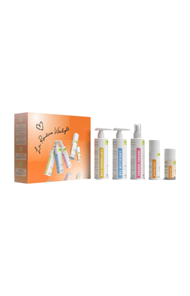 Coffret routine illuminatrice - Vitalight - Visage - 5 produits