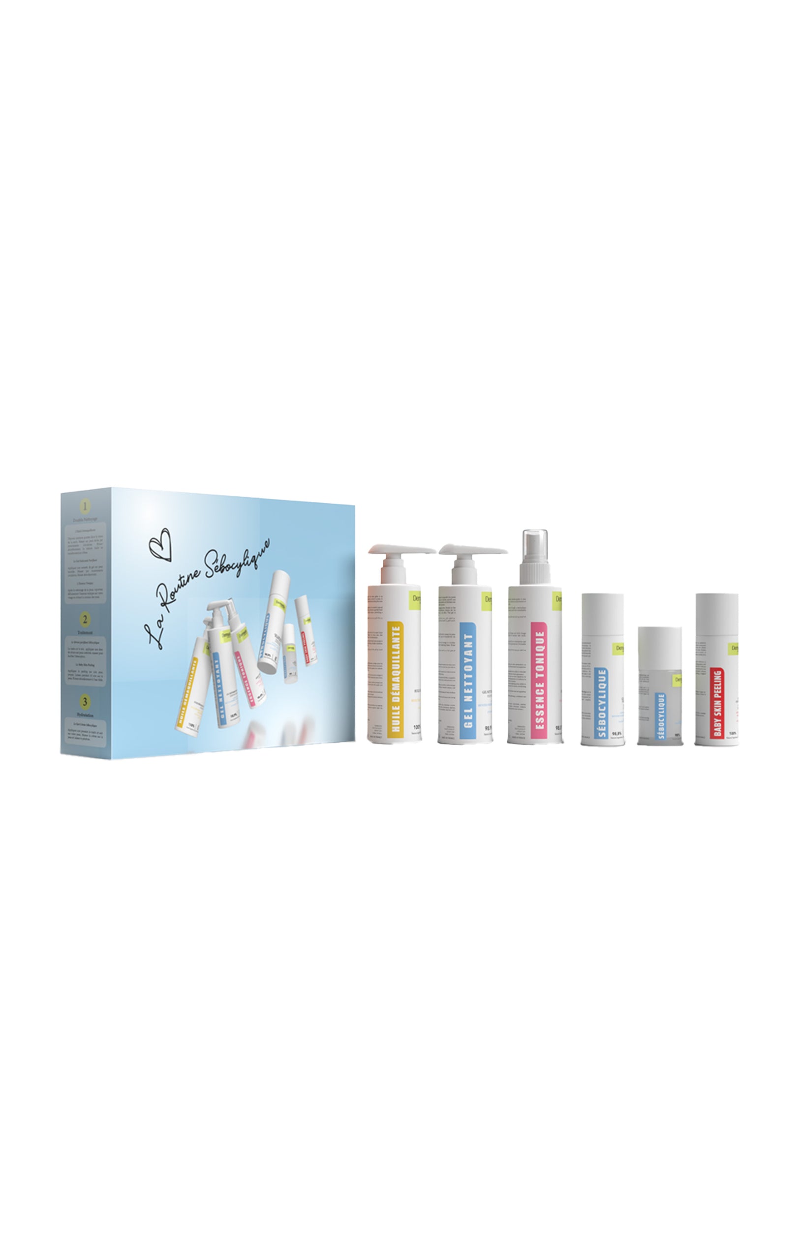 Coffret routine purifiante - Sebocyclique - Visage - 6 produits