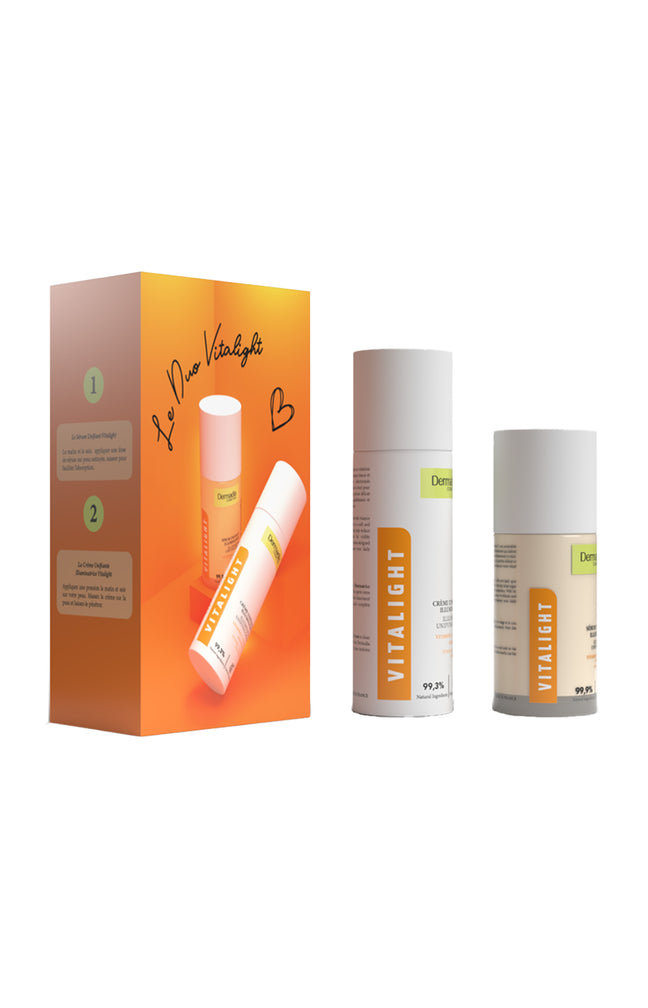 Sérum & crème unifiants - Vitamine C - Visage