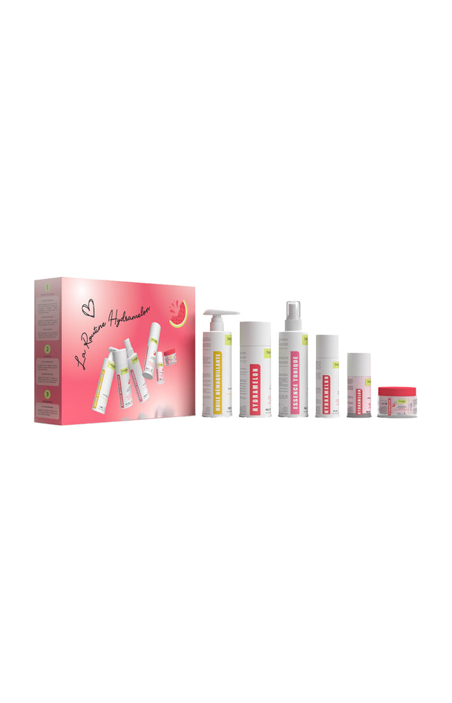 Coffret routine repulpante & hydratante - Hydramelon - Visage - 6 produits