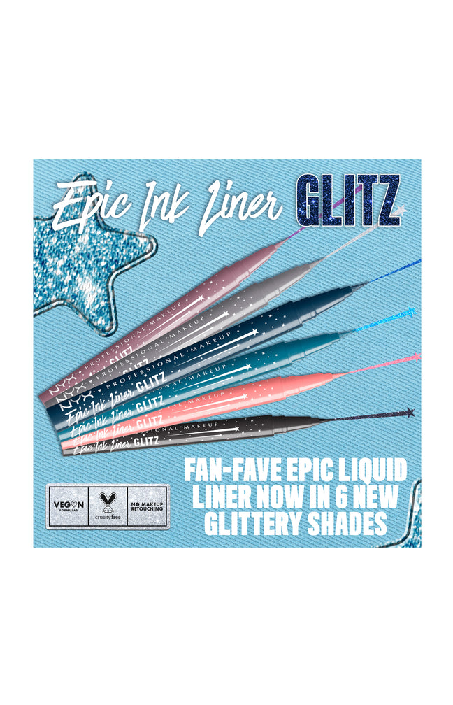 Eyeliner waterproof pailleté - Epic Ink Liner