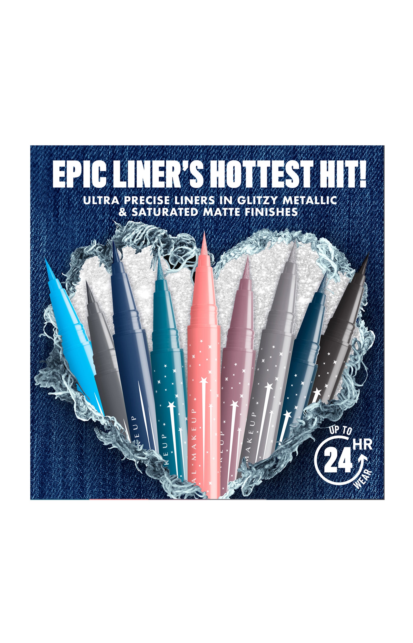 Eyeliner waterproof pailleté - Epic Ink Liner