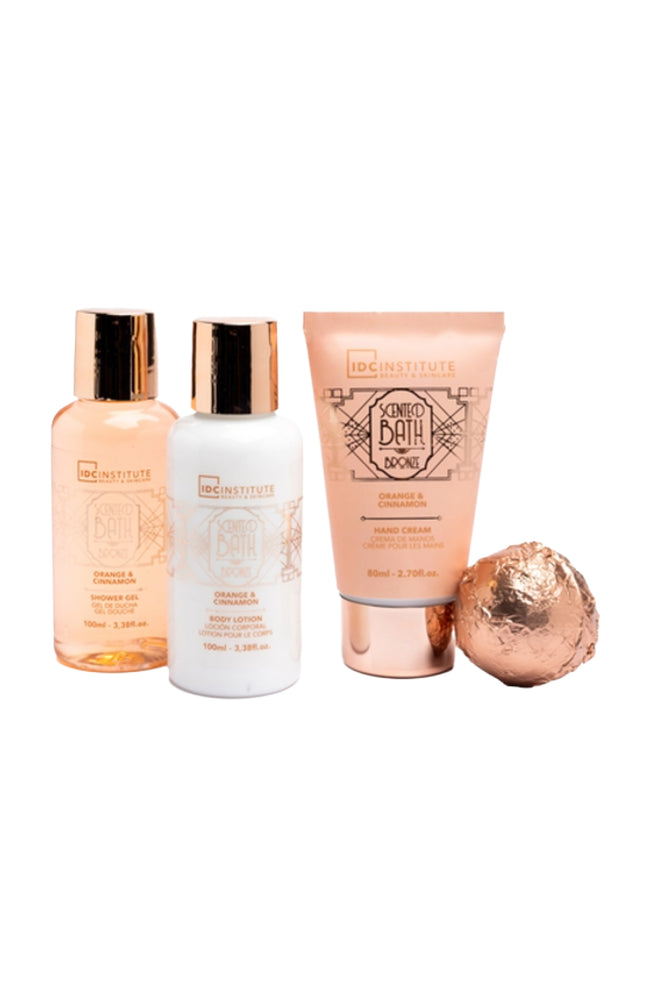 Coffret bain - Orange & cannelle - Corps - 4 produits