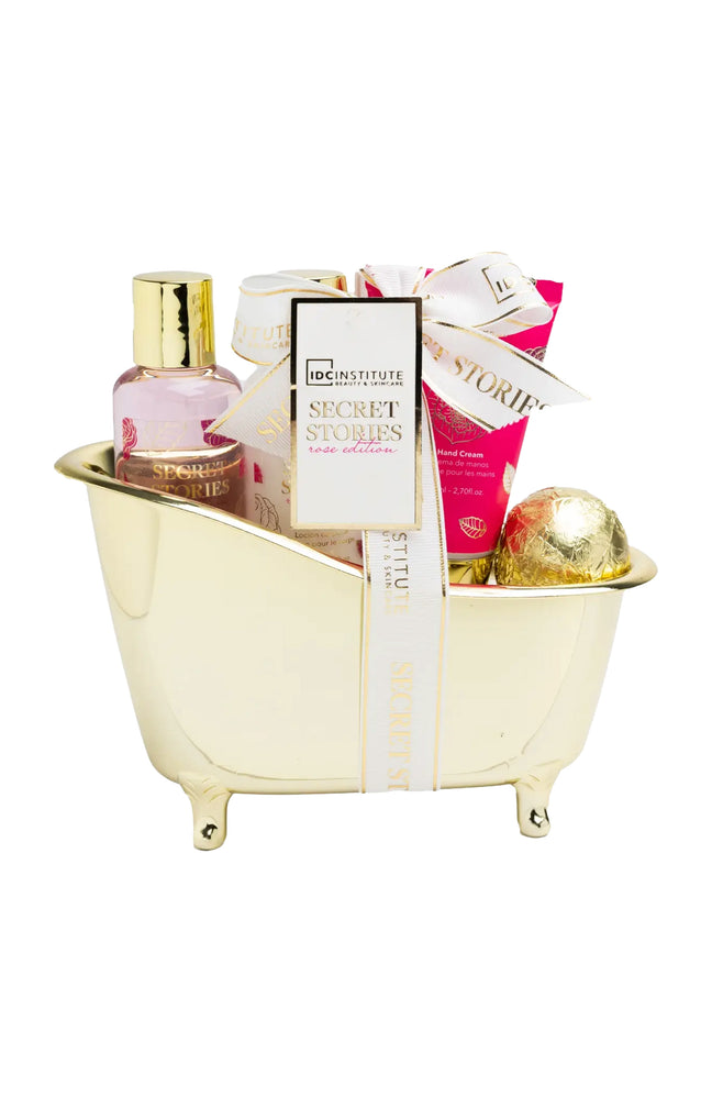 Coffret bain - Rose & pivoine - Corps - 4 produits