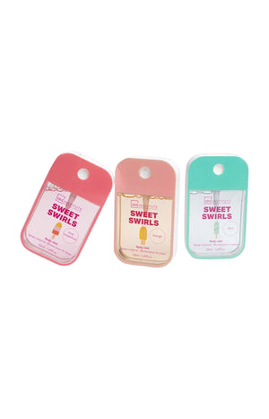 Coffret de brumes corporelles - Sweet Swirls - 3 x 50 ml