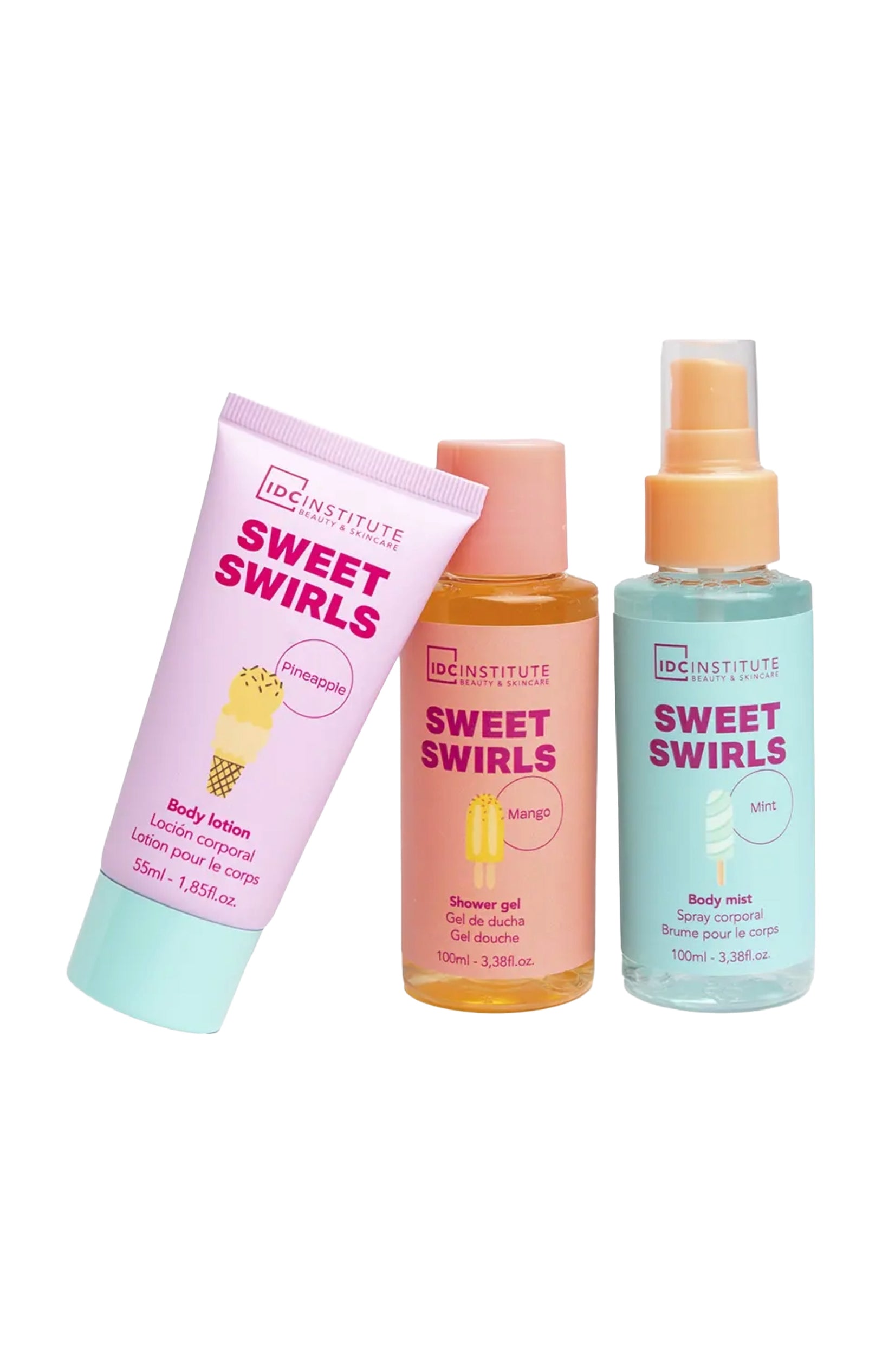 Trousse de voyage - Sweet Swirls - 3 produits