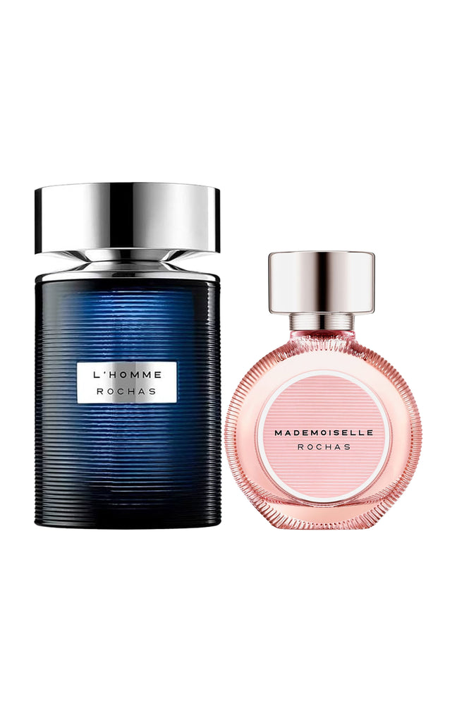 Duo d’eaux parfumées - Masculin ambré & féminin floral