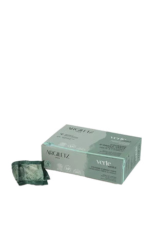 Coussins d'argile verte pour cataplasme - Purifiant - 25 g x 36
