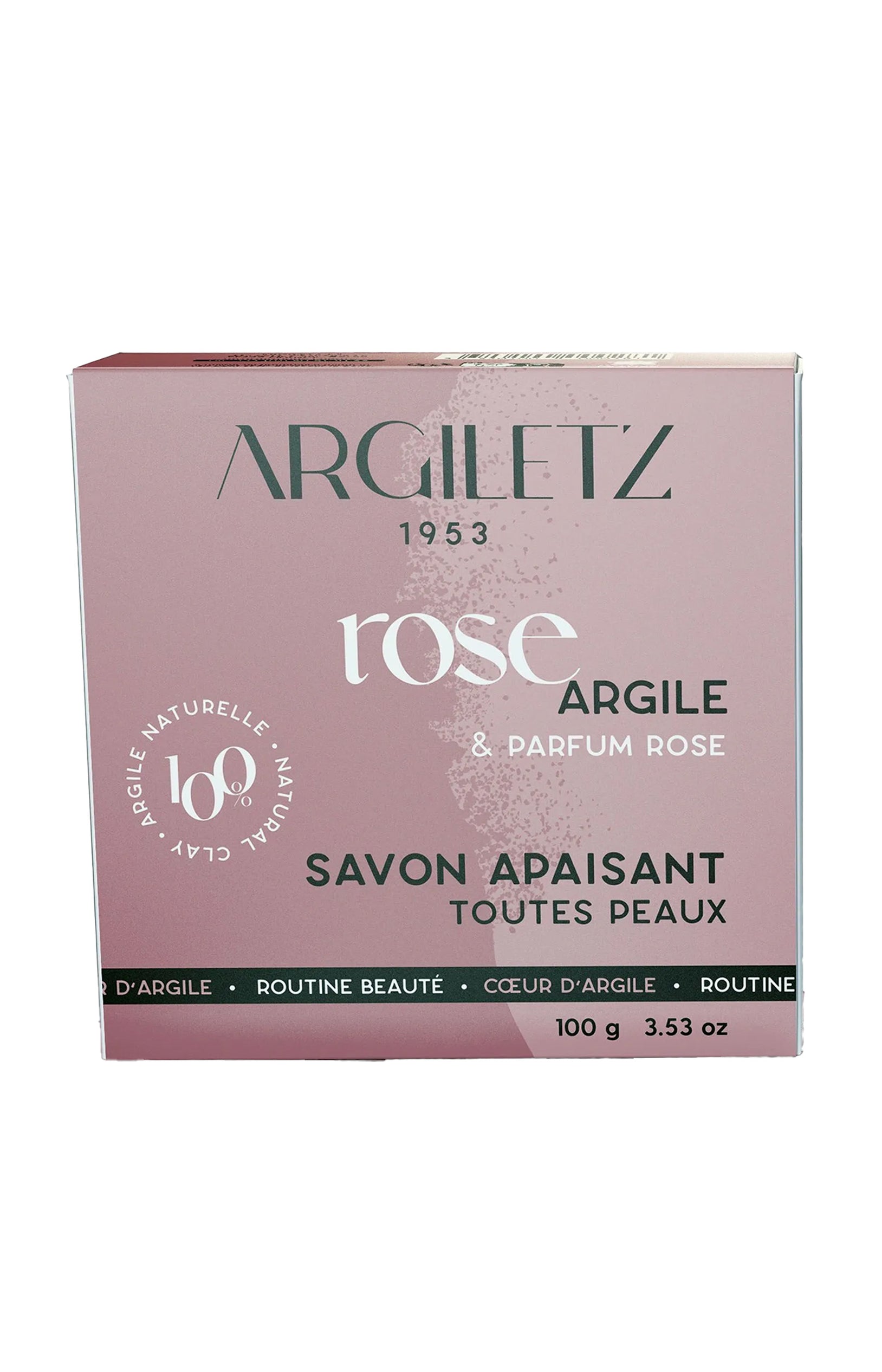 Savon - Apaisant - Argile rose - 100 g