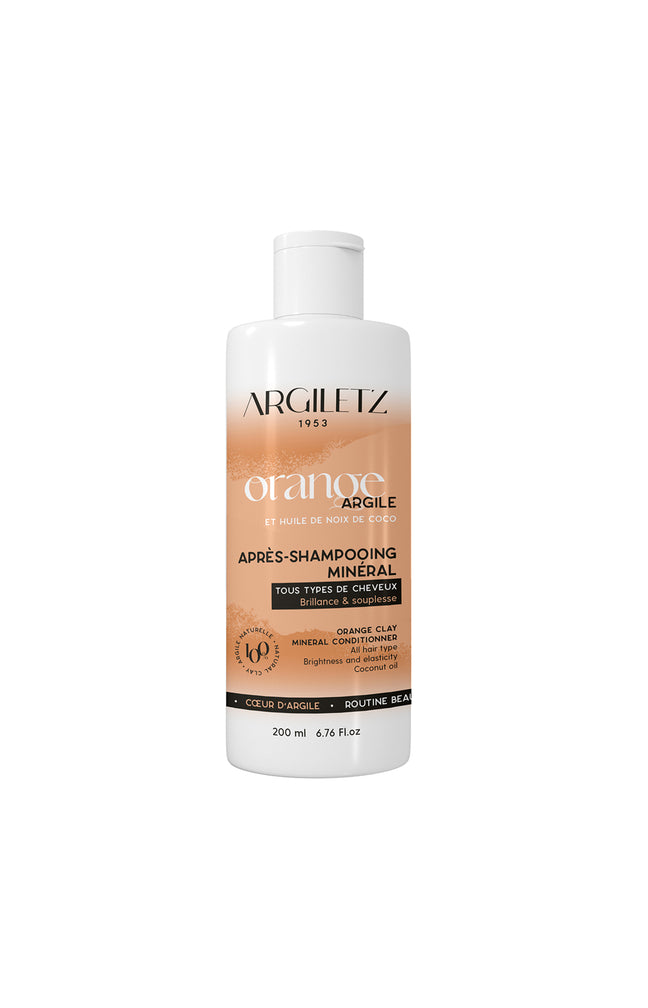 Après shampoing brillance - Argile orange & huile de coco - 200 ml