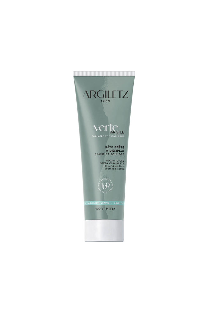 Pâte apaisante prête à l'emploi - Argile verte - Corps & cheveux - 400 g