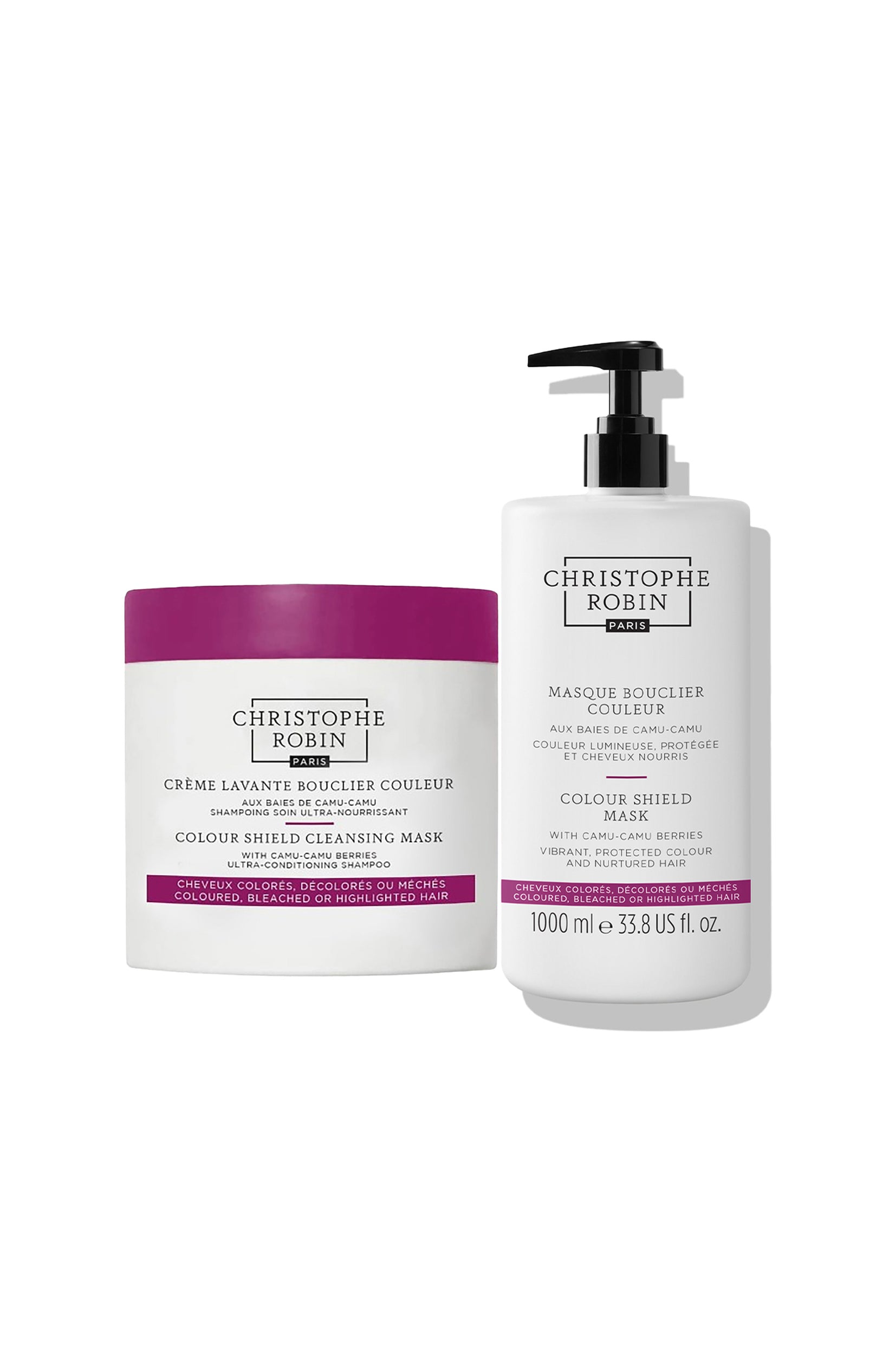 Routine soin bouclier de couleur - 2 produits - Christophe Robin