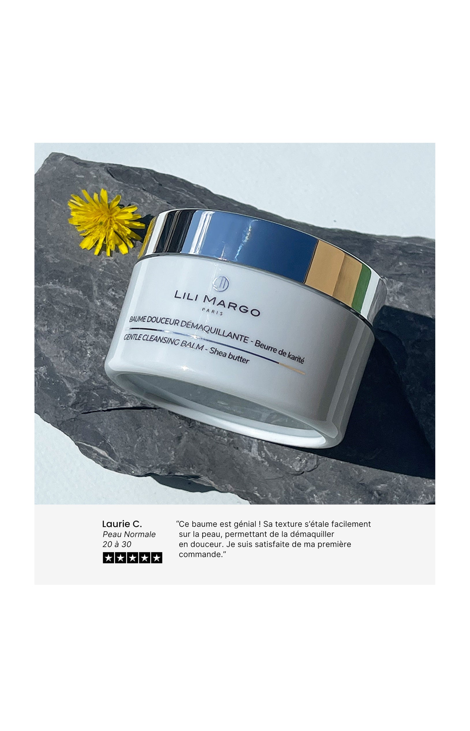 Baume démaquillant - Beurre de karité - Visage & yeux - 100 ml