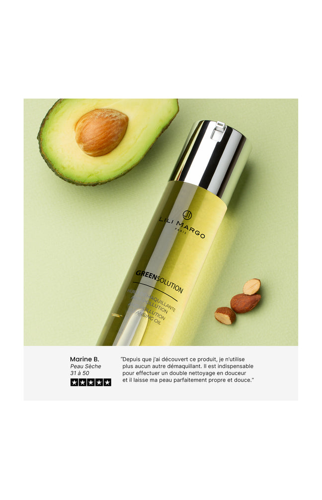 Huile démaquillante - Green Solution - Visage - 120 ml