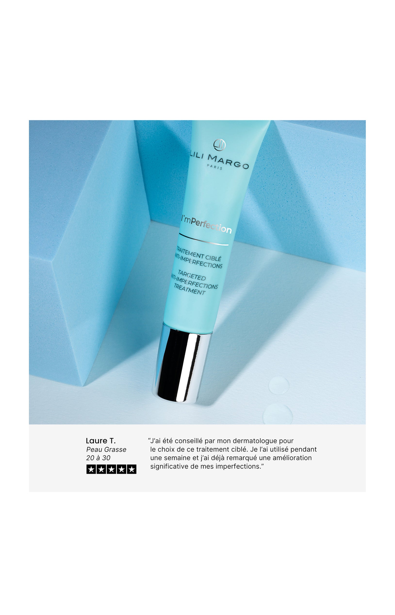 Soin anti-imperfections - Zinc & niacinamide - I'm Perfection - Visage - 15 ml