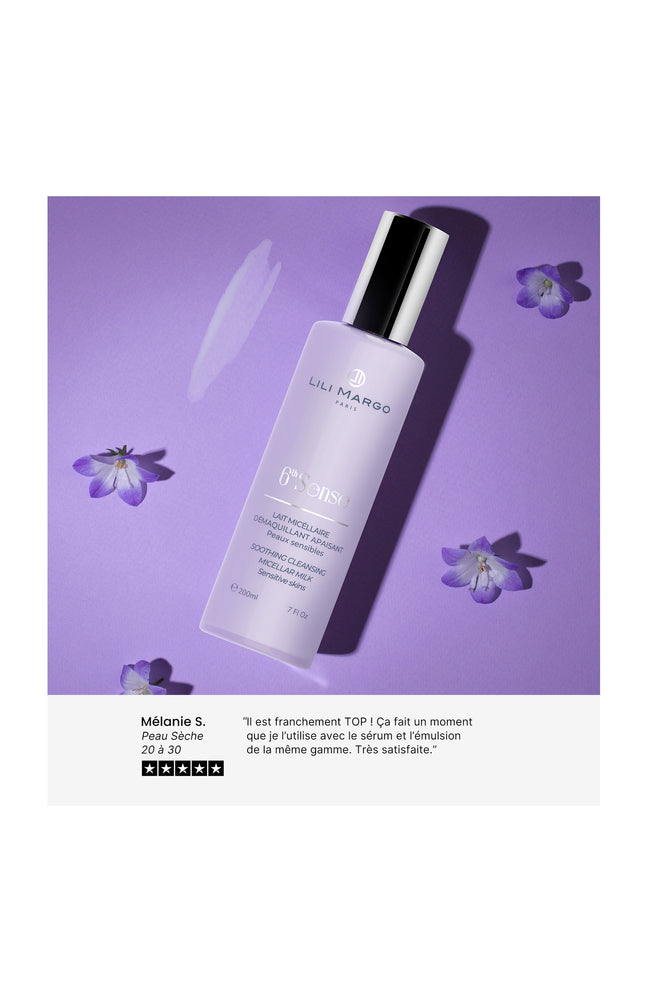 Lait micellaire démaquillant - 6th Sense - Peaux sensibles - 200 ml