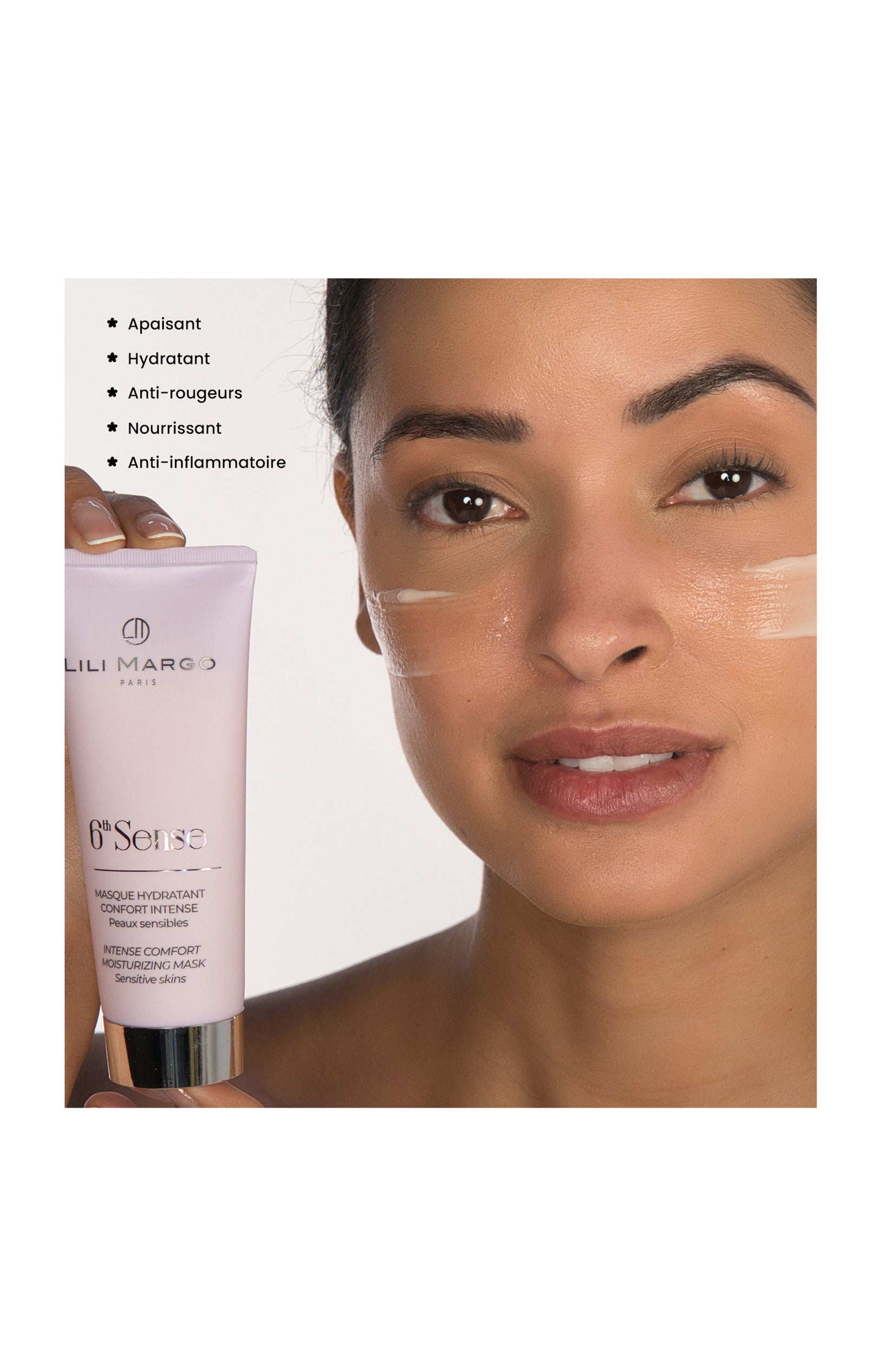 Masque hydratant - 6th Sense - Peaux sensibles - 75 ml