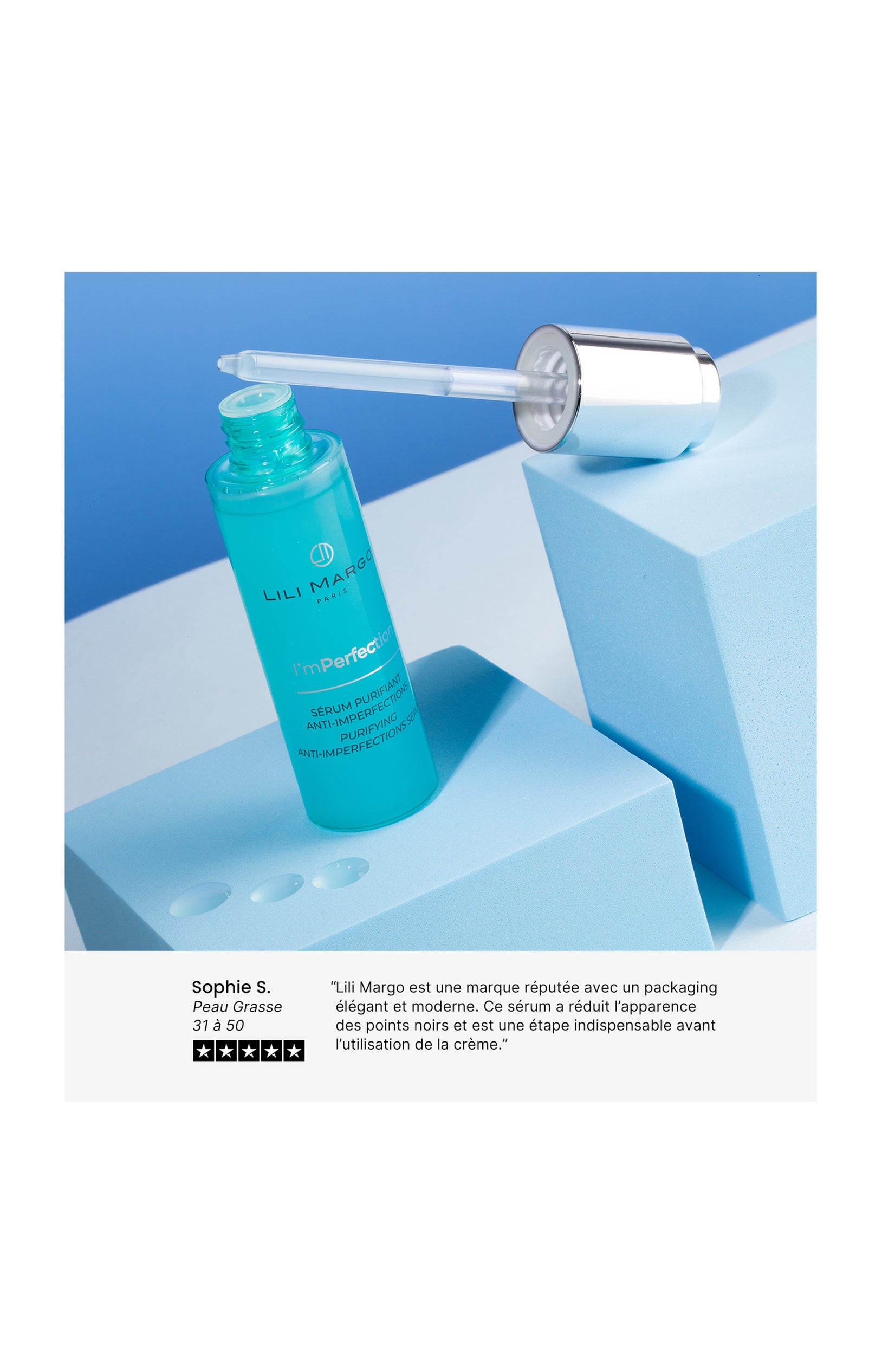 Sérum purifiant anti-imperfections - Niacinamide & zinc - I'm Perfection - Visage - 30 ml