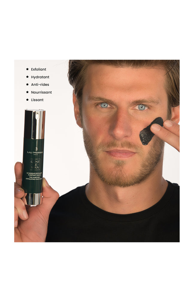 Masque exfoliant & purifiant - Gentleman - Homme - Visage - 50 ml