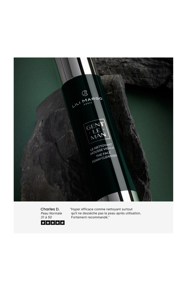 Mousse nettoyante - Gentleman - Homme - Visage - 120 ml