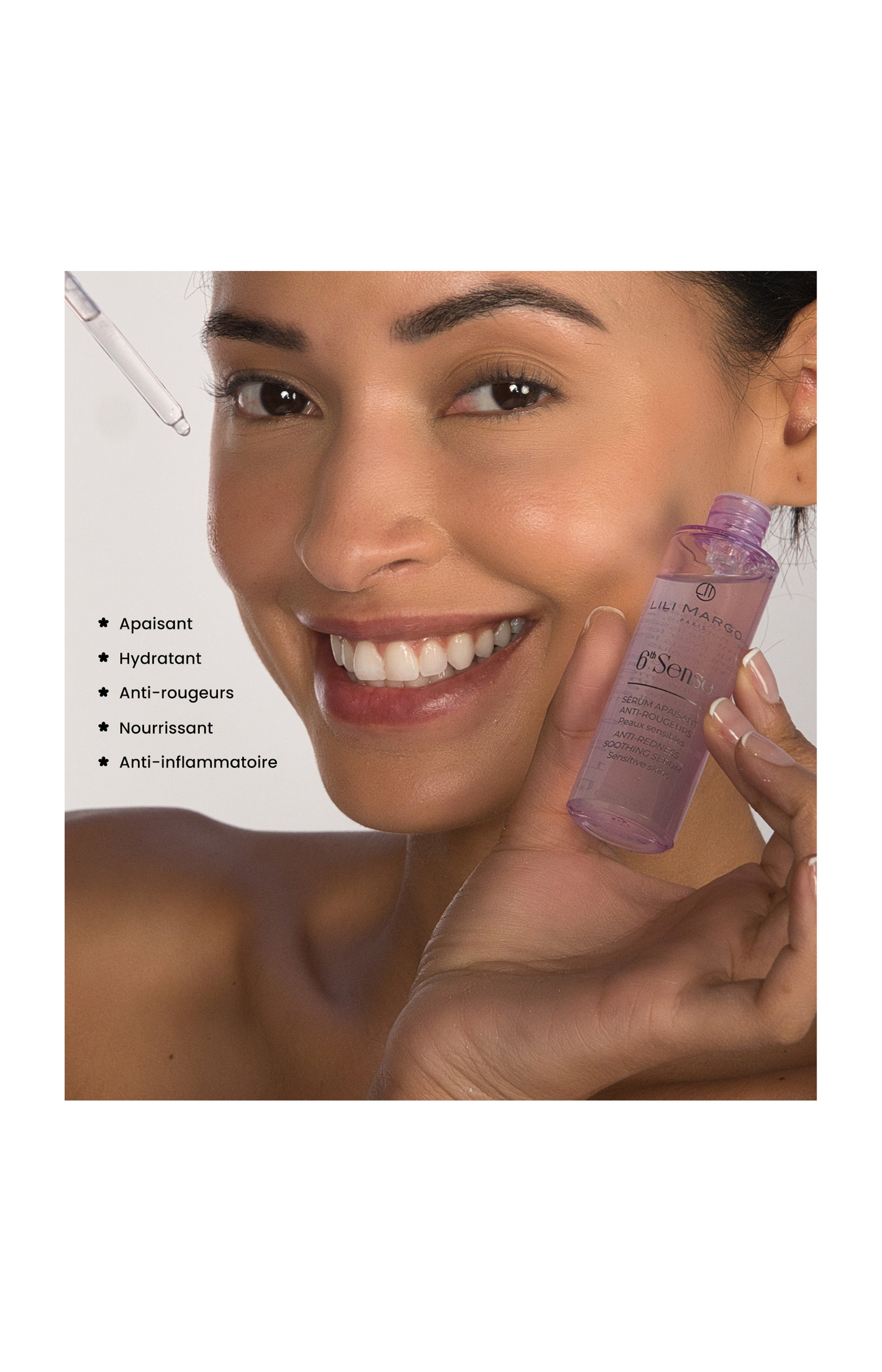 Sérum apaisant anti-rougeurs - 6th Sense - Peaux sensibles - 30 ml