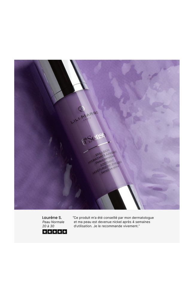Emulsion hydratante apaisante - 6th Sense - Peaux sensibles - 50 ml