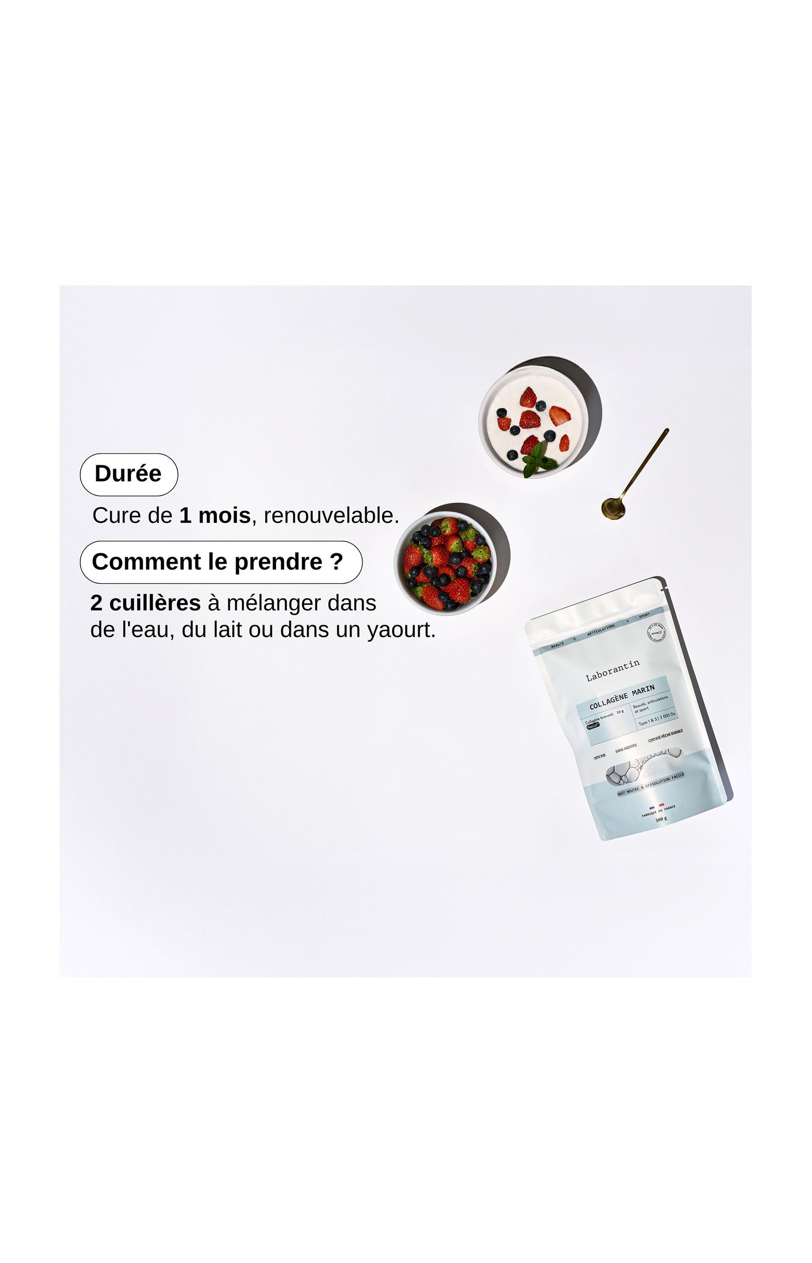 Collagène en poudre - Goût Neutre - 300 g