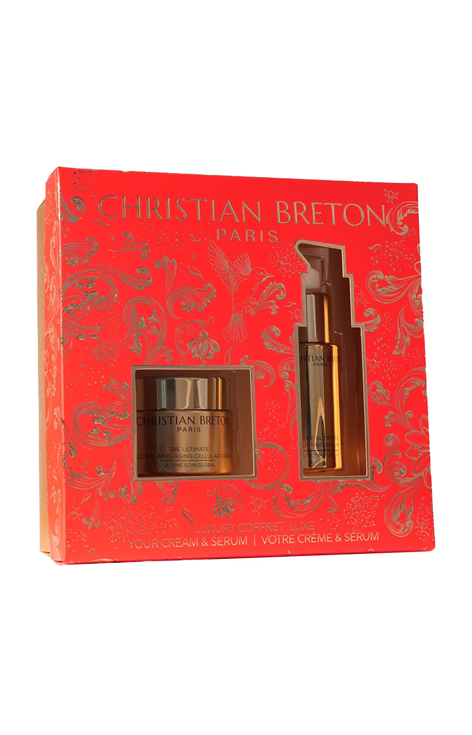 Coffret crème anti-âge & sérum lissant - Visage - 2 produits