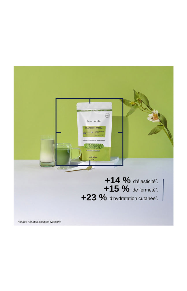 Collagène Matcha en poudre - 3 x 279 g