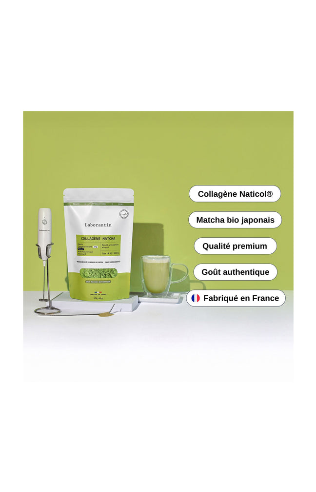 Collagène Matcha en poudre - 3 x 279 g