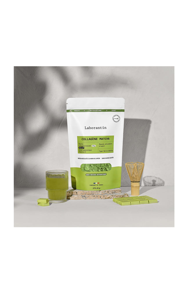 Collagène Matcha en poudre - 3 x 279 g