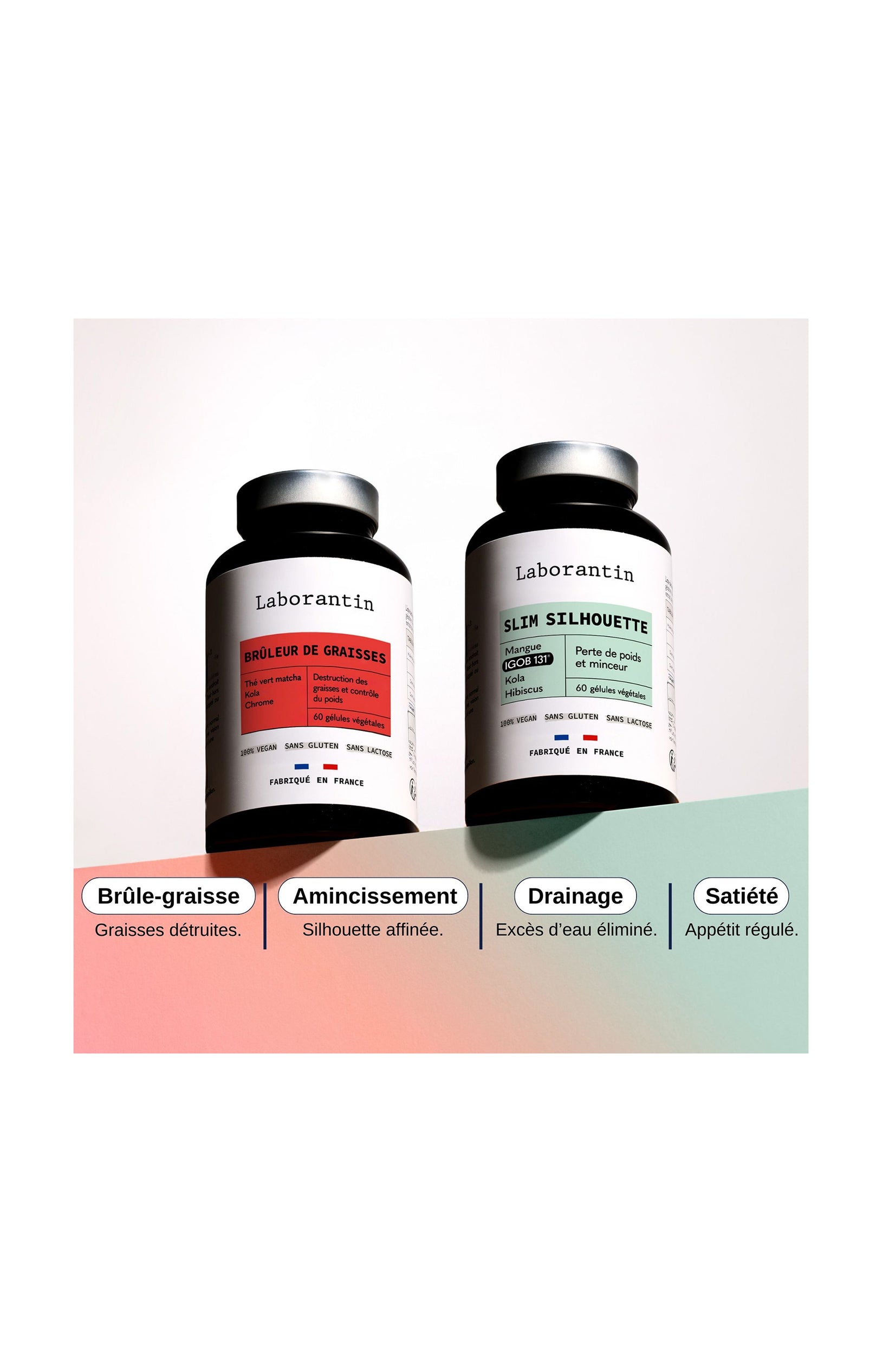 Pack minceur - Brûleur de graisses & slim silhouette - 2 produits