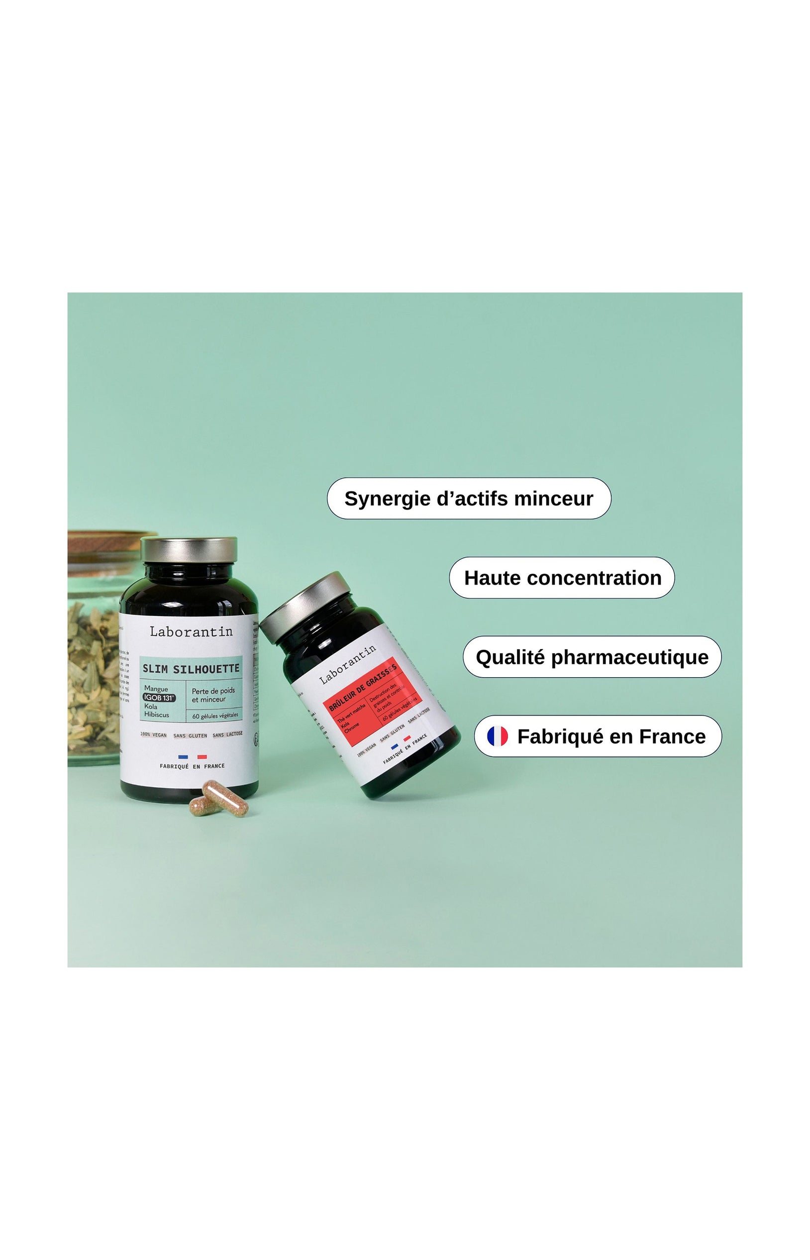 Pack minceur - Brûleur de graisses & slim silhouette - 2 produits