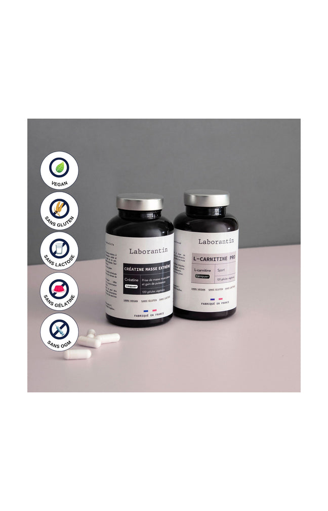 Pack Sport - Créatine & carnitine - 2 produits