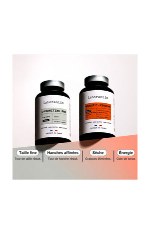 Pack sèche - Morosil minceur & carnitine - 2 produits