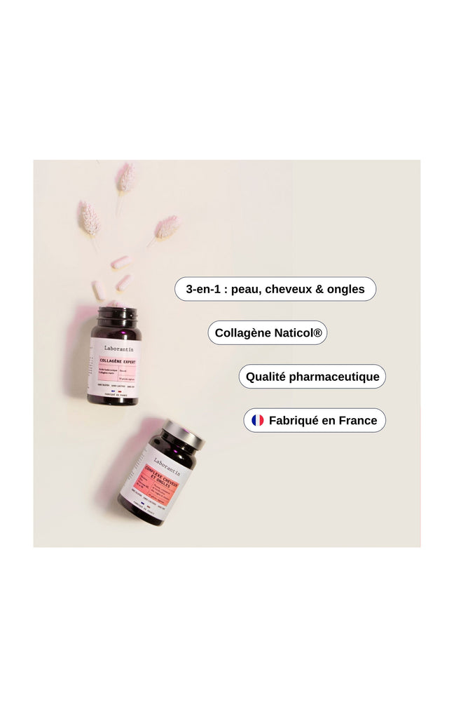 Pack beauté - Collagène, cheveux & ongles - 2 produits