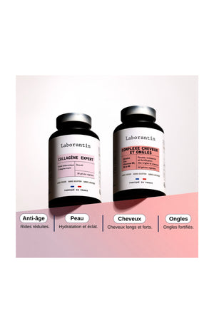 Pack beauté - Collagène, cheveux & ongles - 2 produits