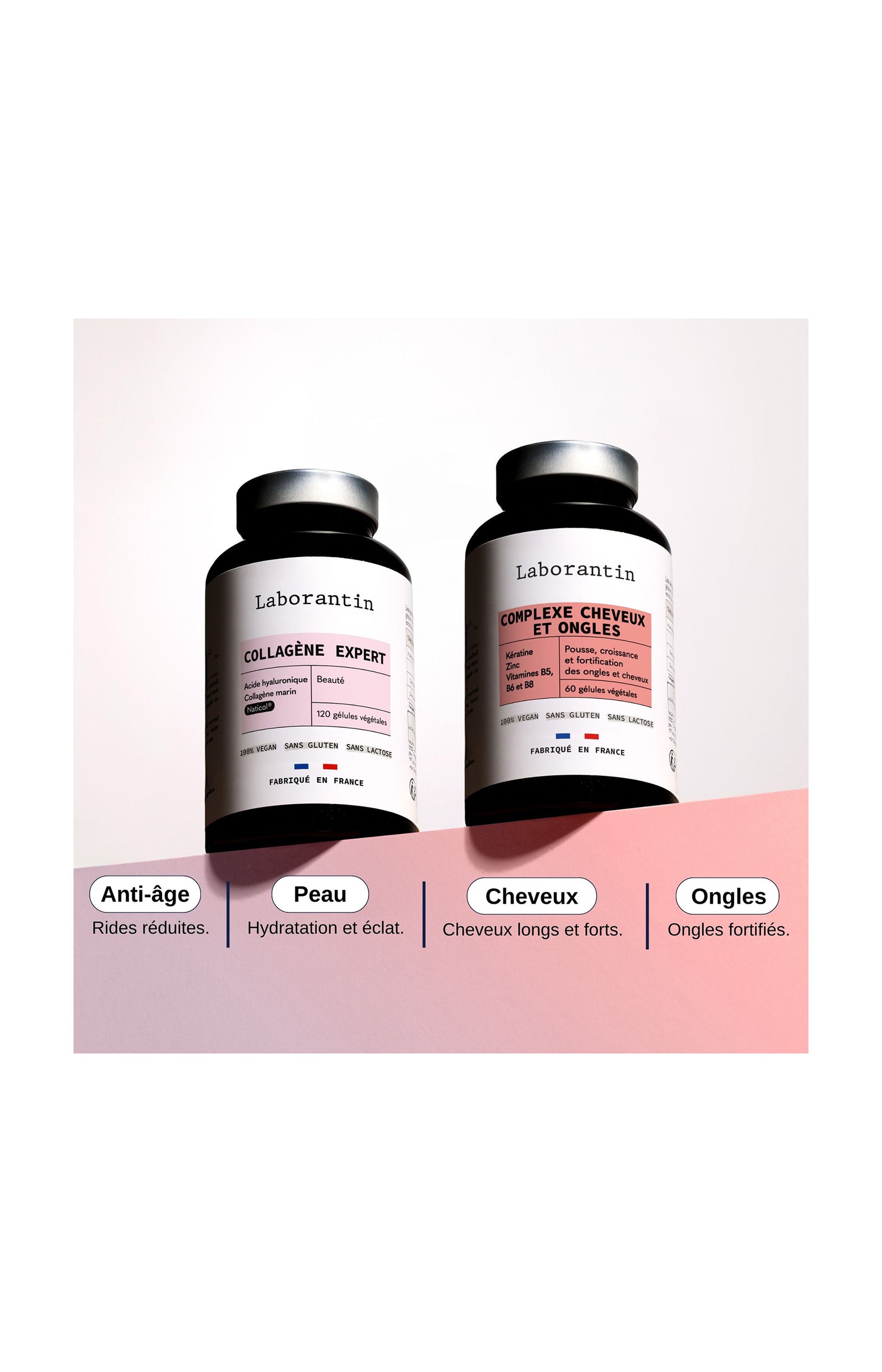 Pack beauté - Collagène, cheveux & ongles - 2 produits