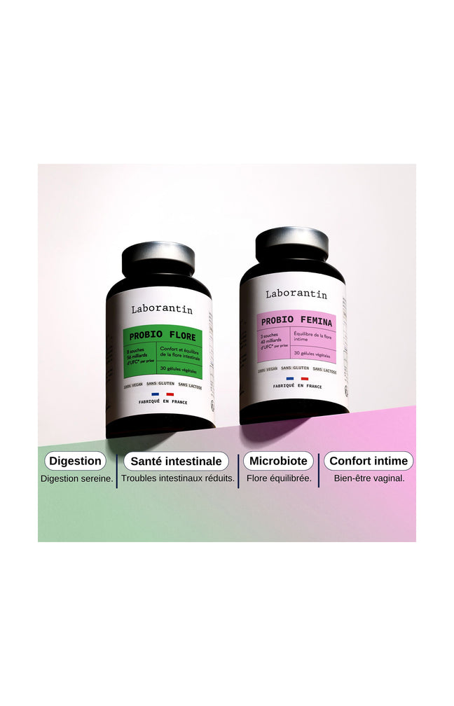 Pack bien être féminin - Probio femina & flore - 2 produits