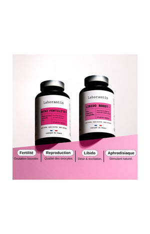Pack future maman - Libido boost & nutri fertilité - 2 produits