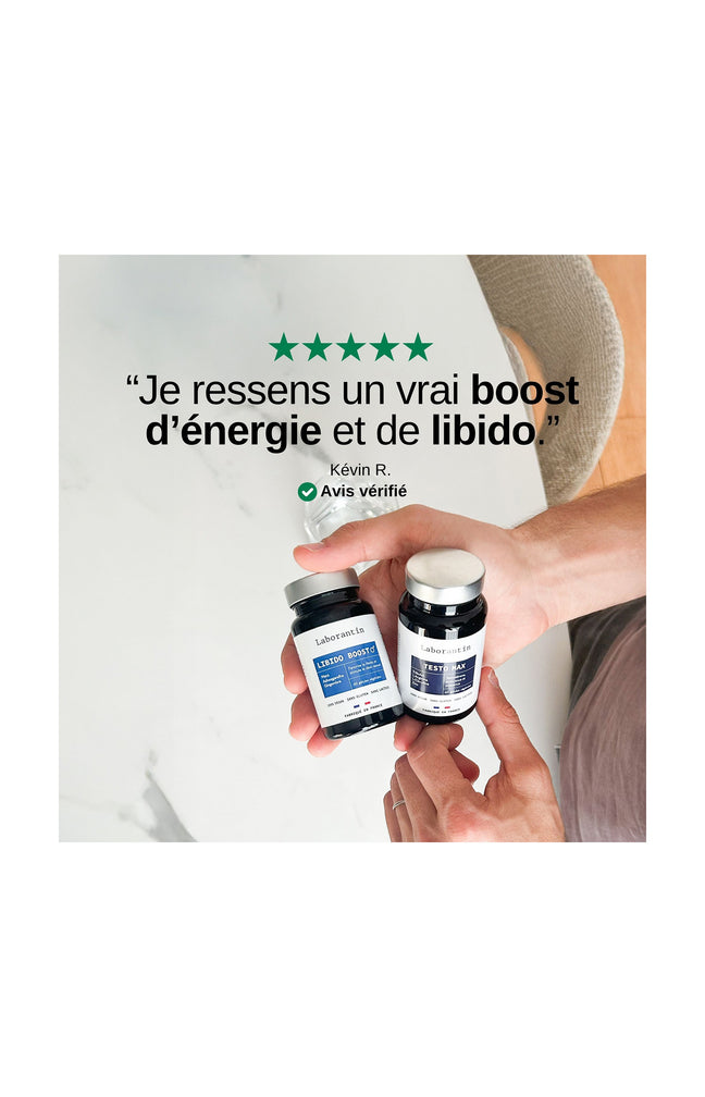 Pack performance - Testo max & libido boost - Homme