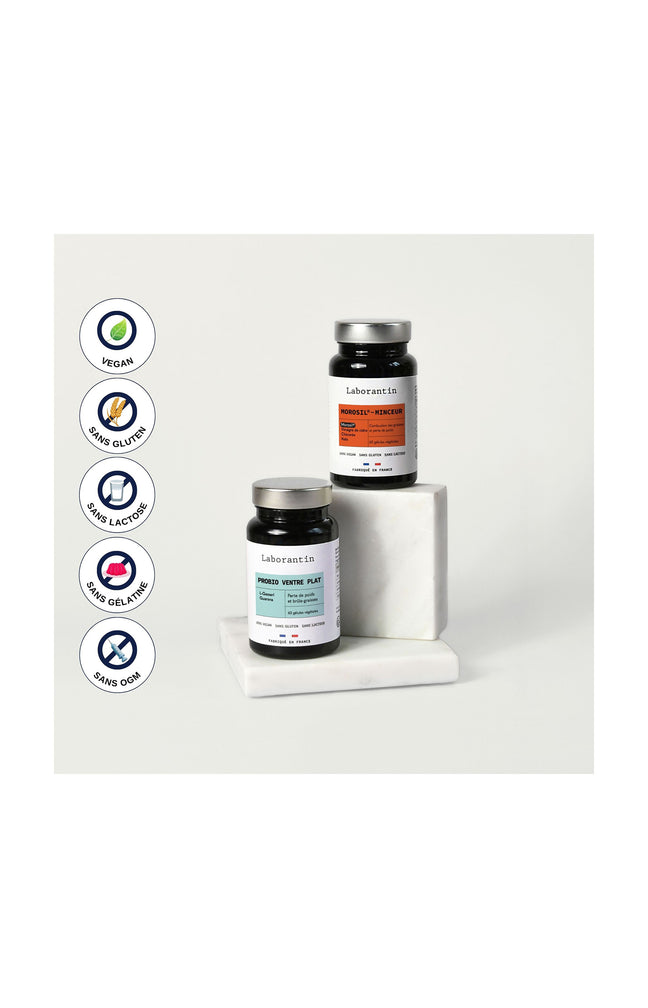 Pack ventre plat - Morosil minceur & probio - 2 produits