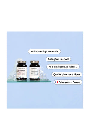 Pack anti âge - Acide hyaluronique & collagène - 2 produits
