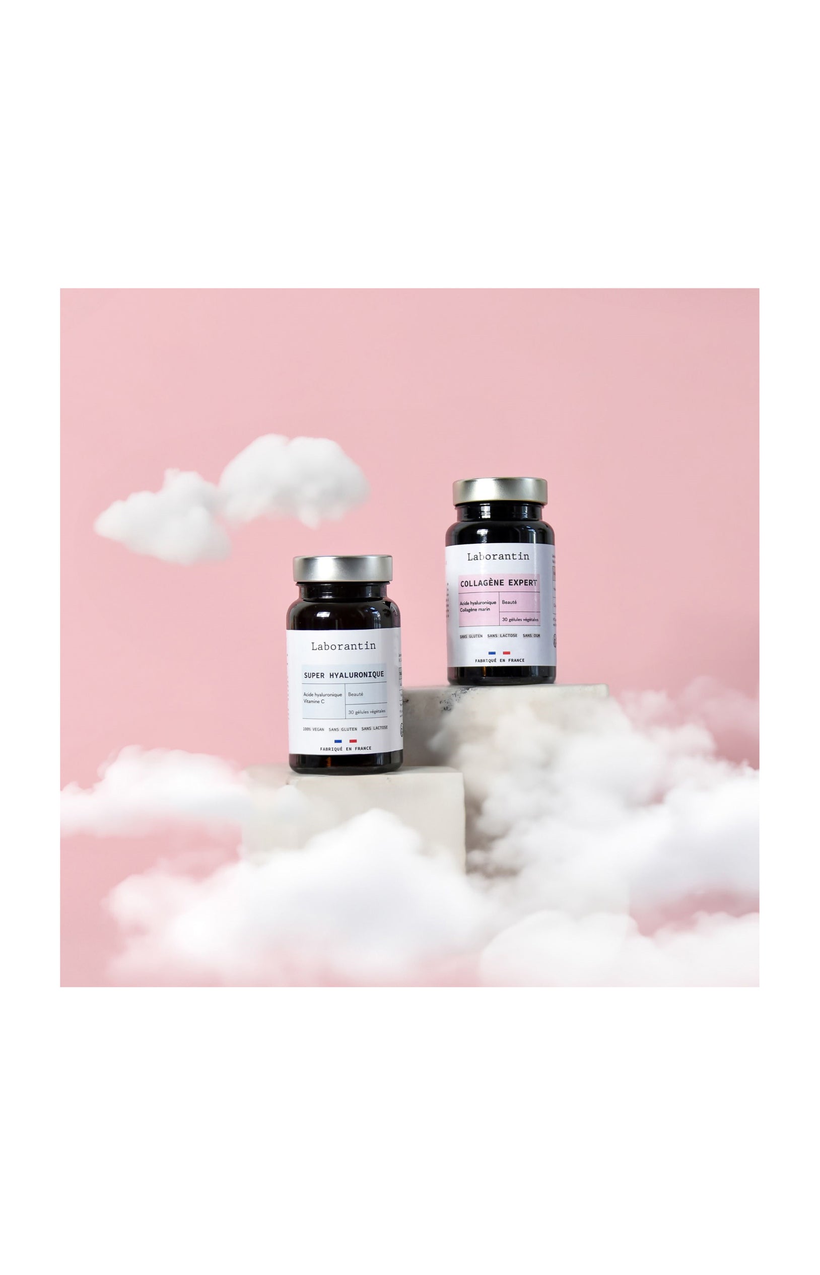 Pack anti âge - Acide hyaluronique & collagène - 2 produits