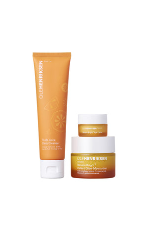 Coffret soins éclat - Acide hyaluronique & vitamine C - Truth - 3 produits