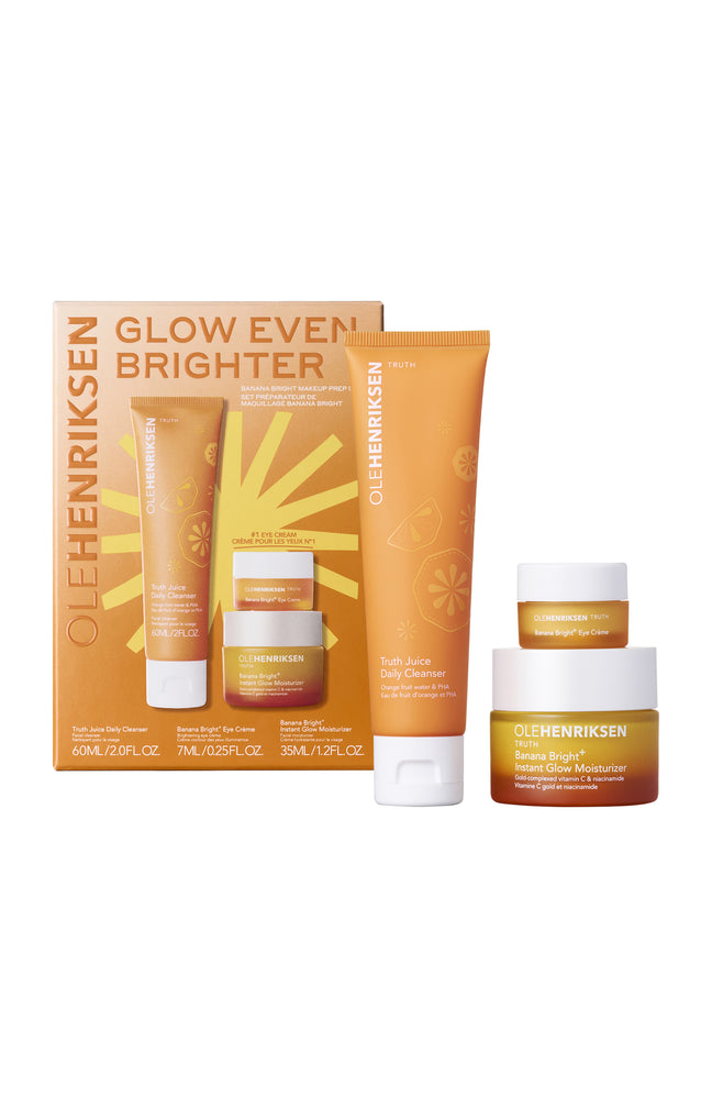Coffret soins éclat - Acide hyaluronique & vitamine C - Truth - 3 produits