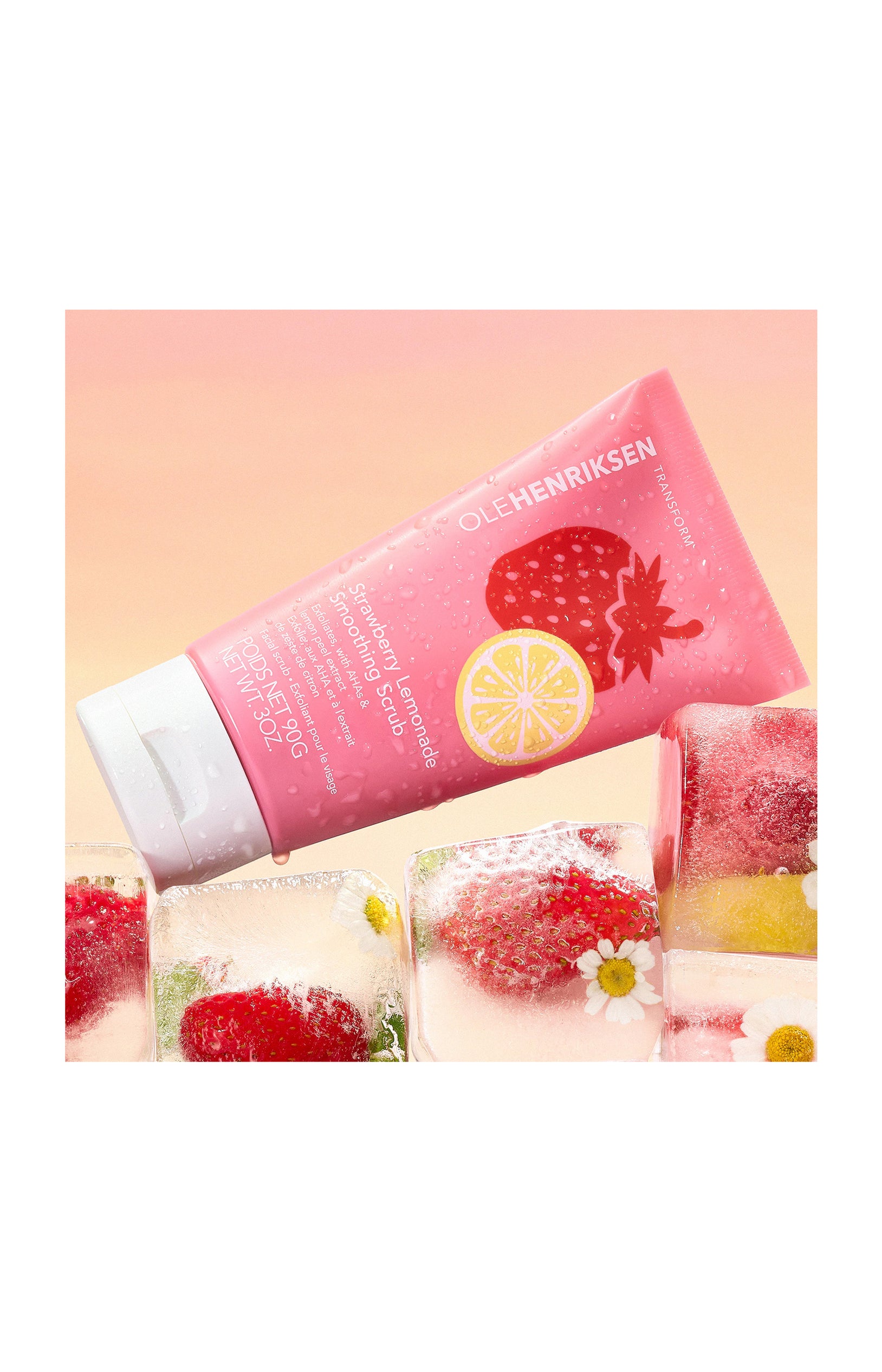 Exfoliant visage - AHAs - Strawberry Lemonade - 90 g