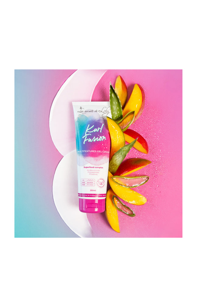Crème gel 3 en 1 - Kurl Fusion - Cheveux multi texturés - 250 ml
